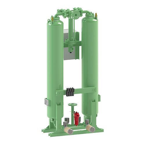 External Heat Regeneration Compressed Air Dryer